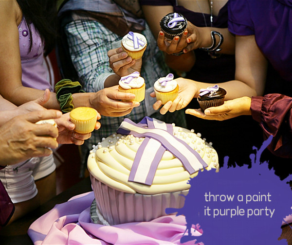 throw a paint it purple party